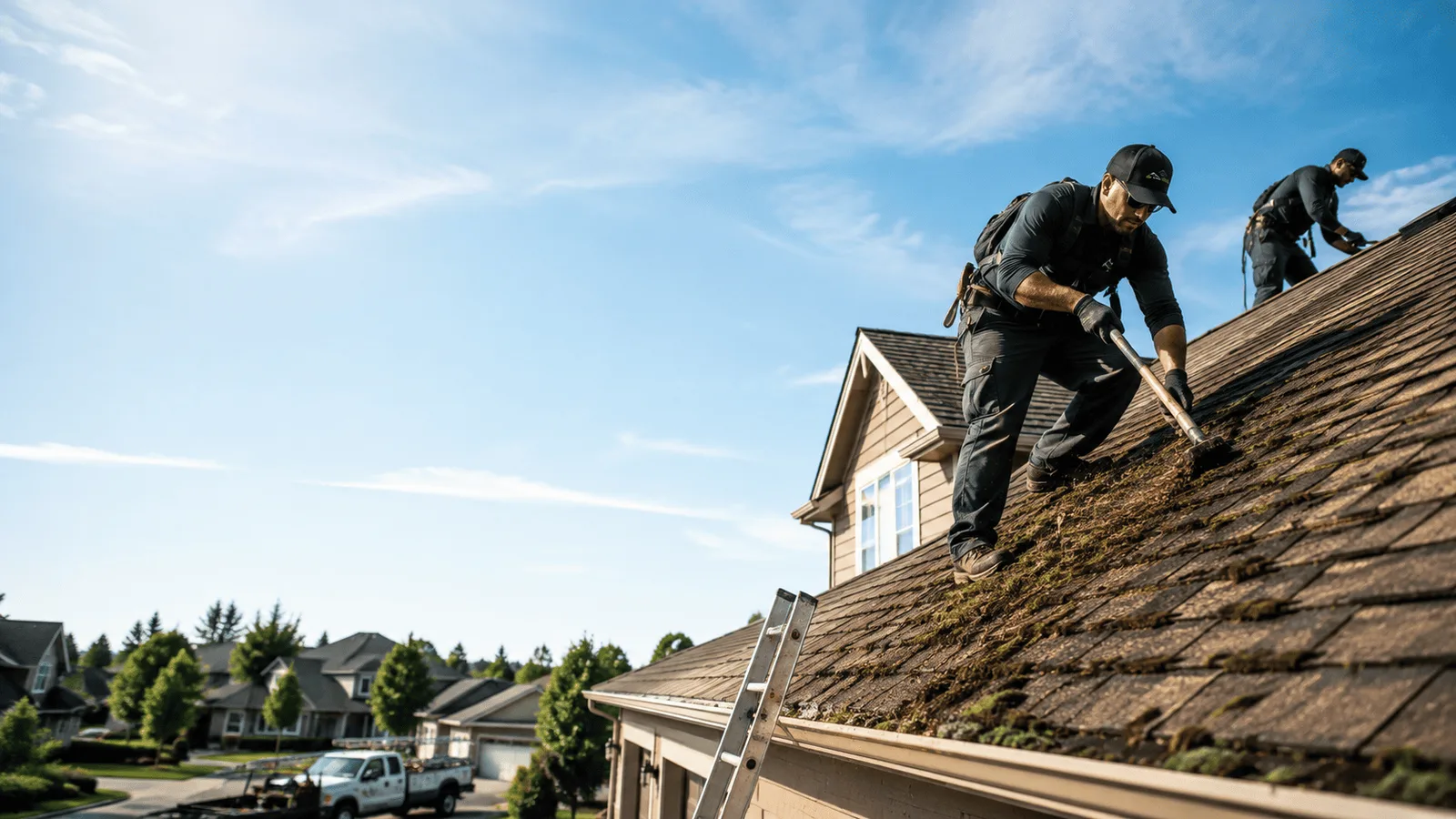 Roof Moss Removal in Central Village, CT near me